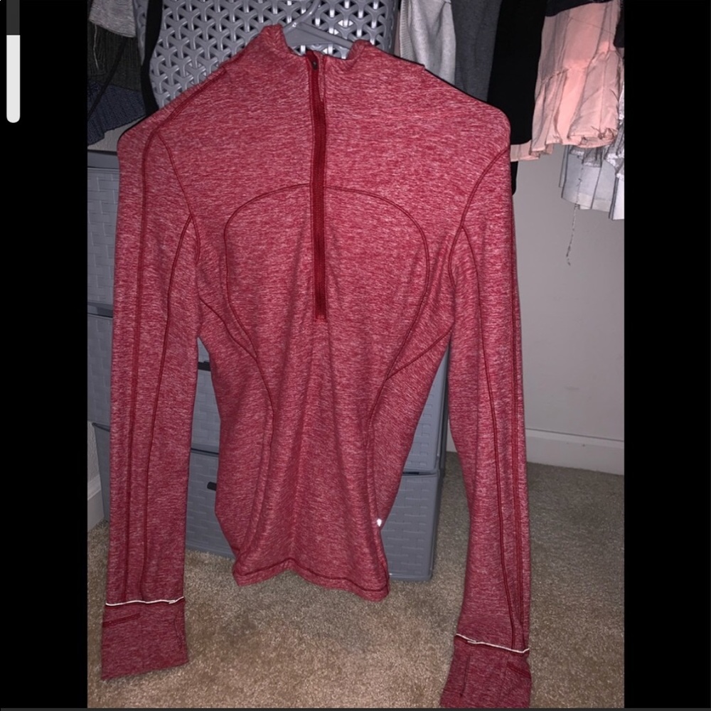 NWT Lululemon Run Briskly 1/2 Zip